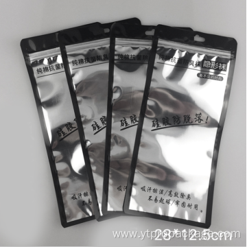 Plastic zipper clear packing bags packaging sachet